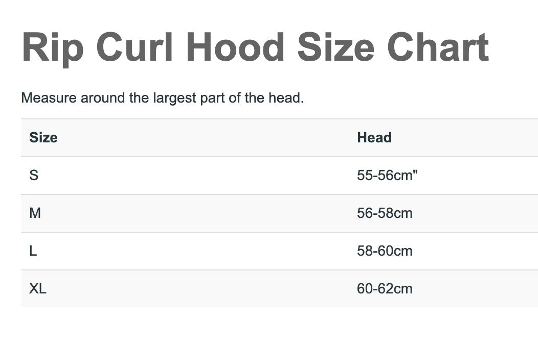 RIP CURL DAWN PATROL CAPPUCCIO 2MM
