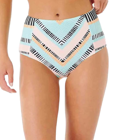 Rip Curl Women's Ripple Effect Good High Waisted Bikini Bottom