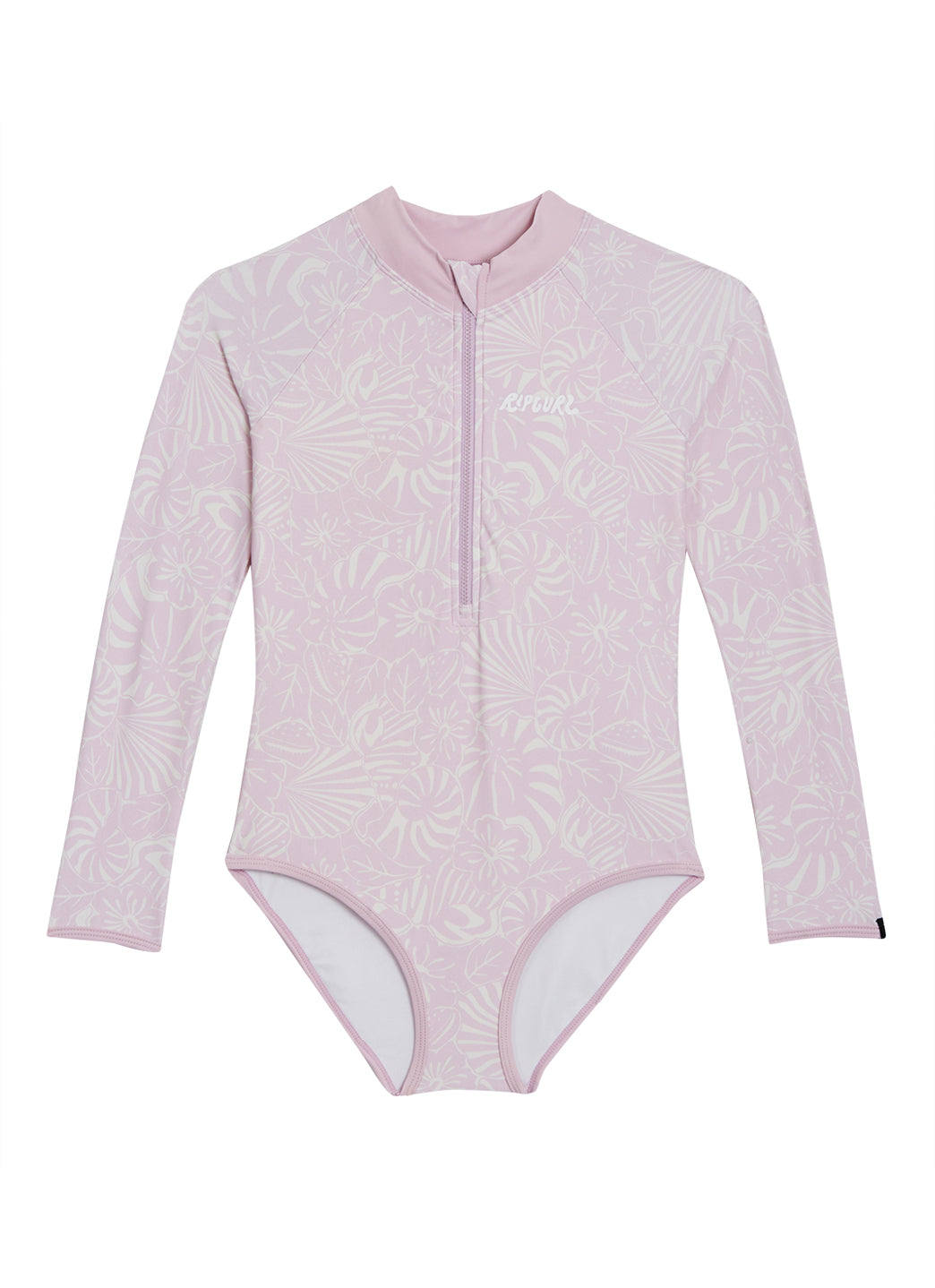 Rip Curl Girls' La Tropica Long Sleeve UPF 50 One Piece Swimsuit