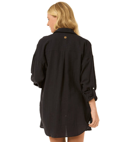 Rip Curl Women's Premium Surf Holiday Cover Up Shirt