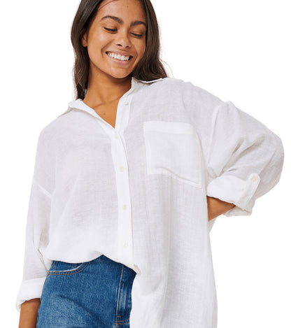 Rip Curl Women's Premium Surf Holiday Cover Up Shirt
