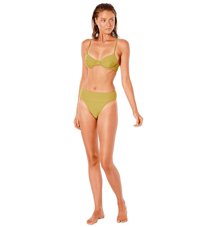 Rip Curl Women's Premium Surf Hi Waist Bikini Bottom