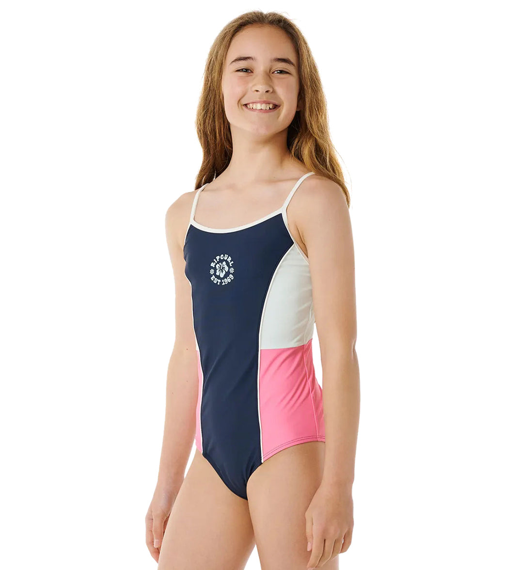 Rip Curl Girls' Surf Revival One Piece Swimsuit (Big Kid)