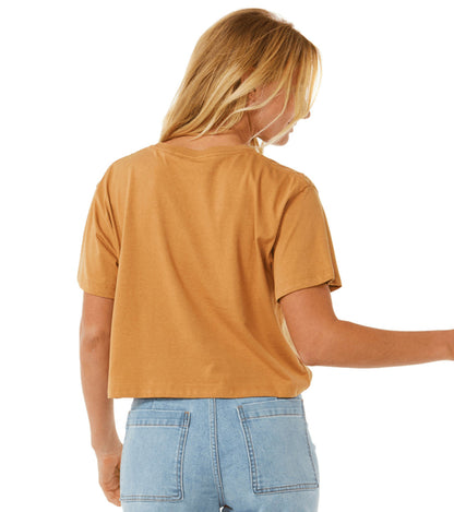 Rip Curl Women's Block Party Crop Tee
