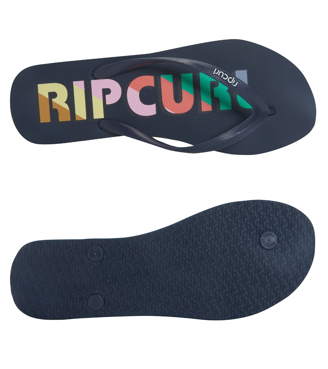 Rip Curl Women's Rainbow Surf Revival Flip Flops