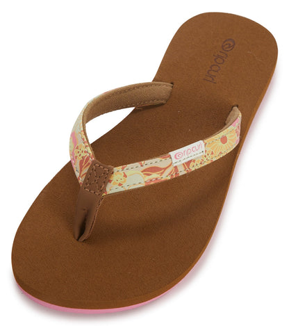 Rip Curl Girls' Freedom Mini Flip Flop (Little Kid)
