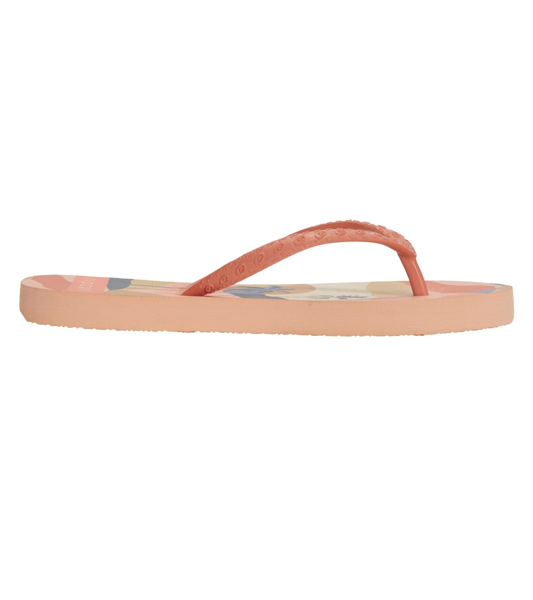 Rip Curl Girls' Melting Waves Girl Flip Flop (Big Kid)