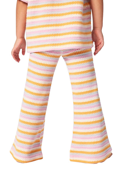 Rip Curl Girls' Rainbow Tide Stripe Pant (Toddler, Little Kid)
