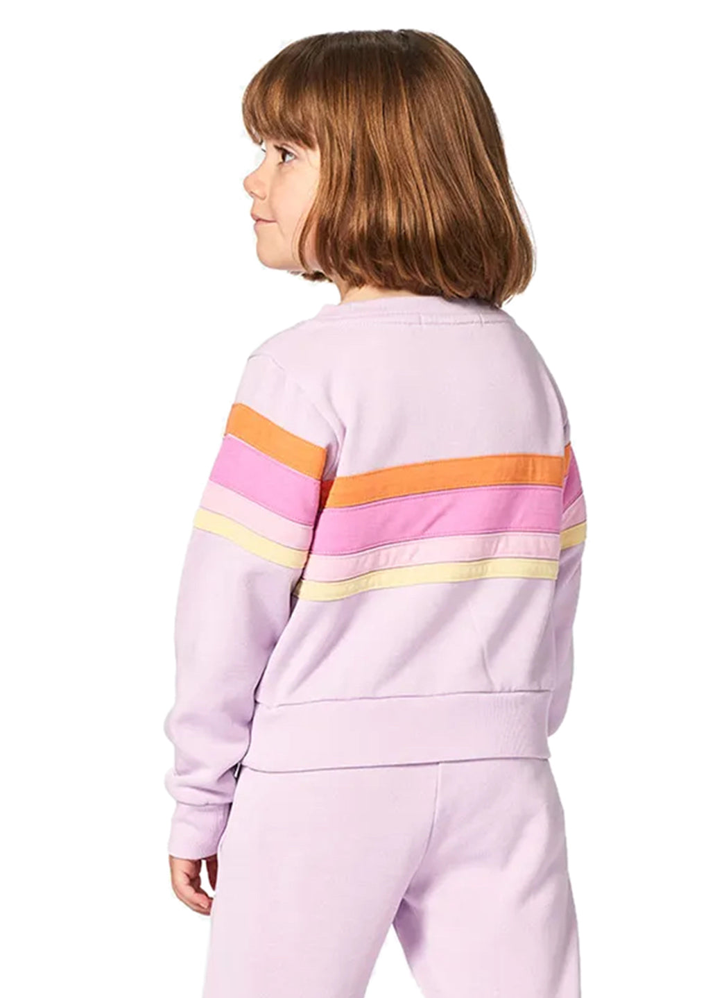 Rip Curl Girls' Surf Revival Crew Neck Sweatshirt (Toddler, Little Kid)