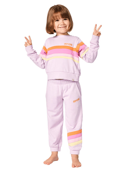 Rip Curl Girls' Surf Revival Track Sweat Pant (Toddler, Little Kid)