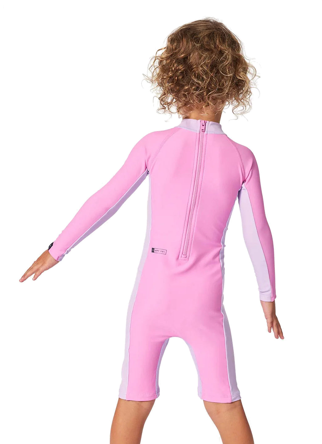 Rip Curl Girls' Rainbow Tide UPF 50+ Long Sleeve Springsuit (Toddler, Little Kid)