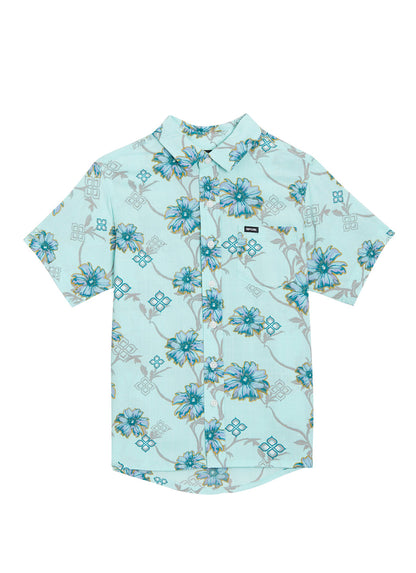 Rip Curl Boys' Surf Revival Short Sleeve Button Down Shirt (Big Kid)