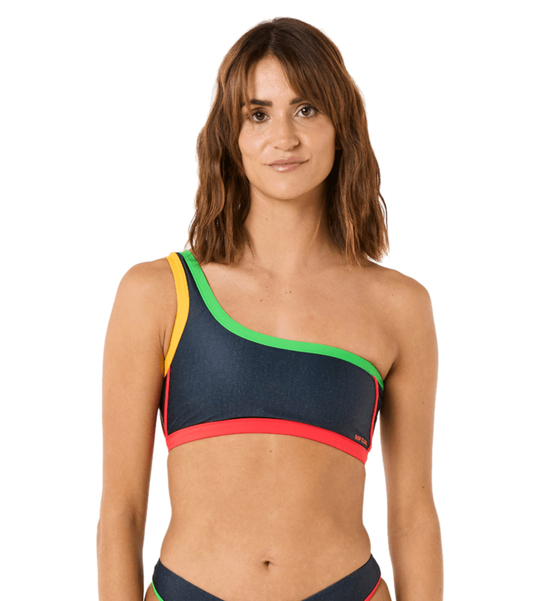 Rip Curl Women's Gigi One Shoulder Bikini Top