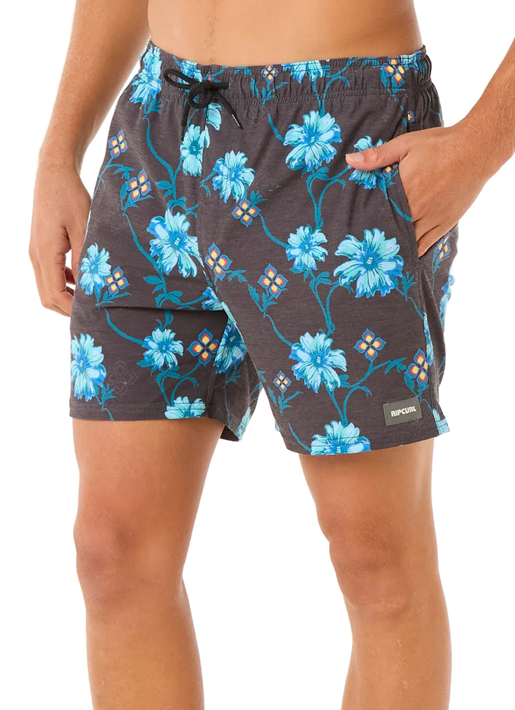 Rip Curl Men's 16" Surf Revival Floral Swim Trunks