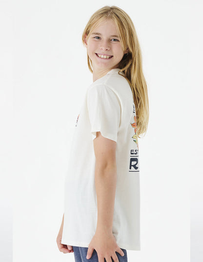 RIP CURL BRIGHTER SUN TEE GIRL