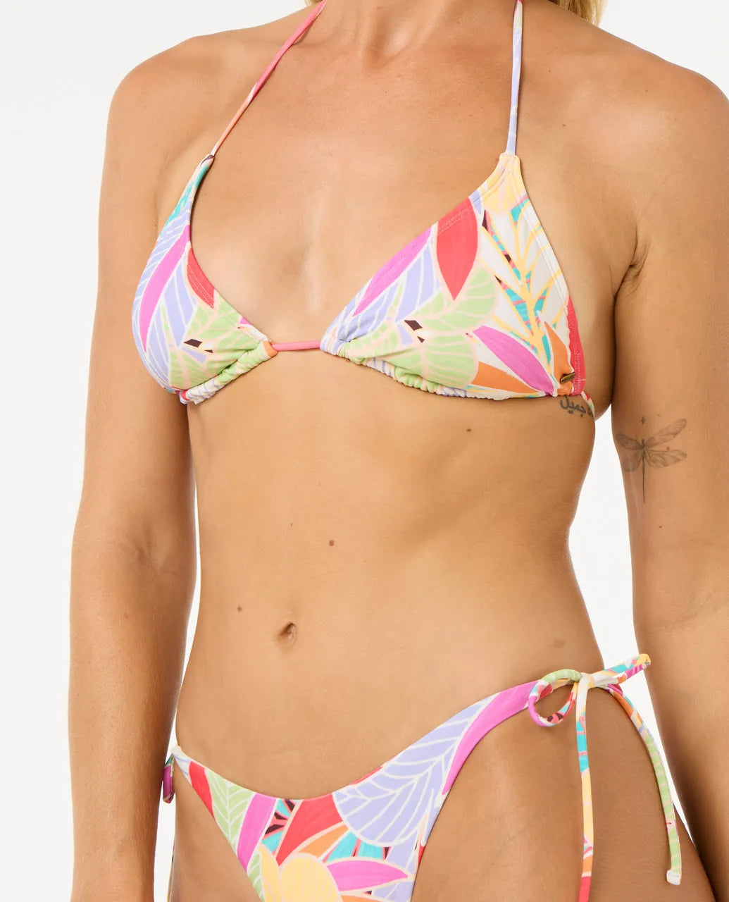 RIP CURL CALA VADELLA TRIANGLE BIKINI TOP MULTICO