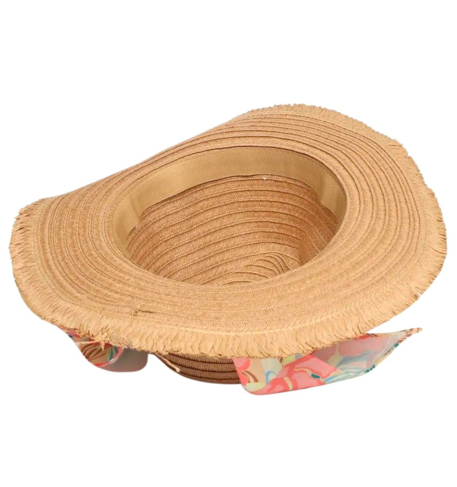 RIP CURL OCEANS PANAMA HAT BRIGHT ORANGE