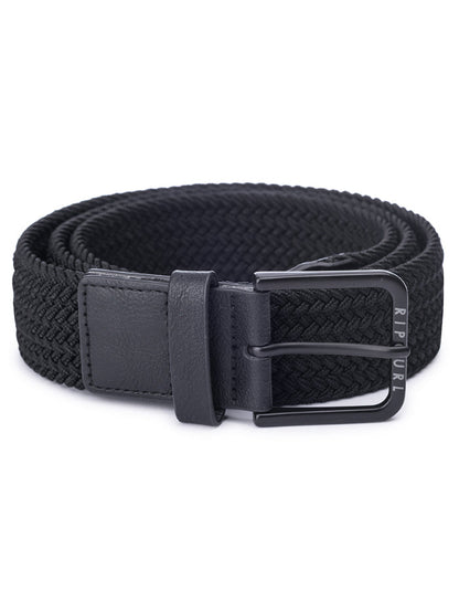 RIP CURL HOPE ROPE BELT BLACK