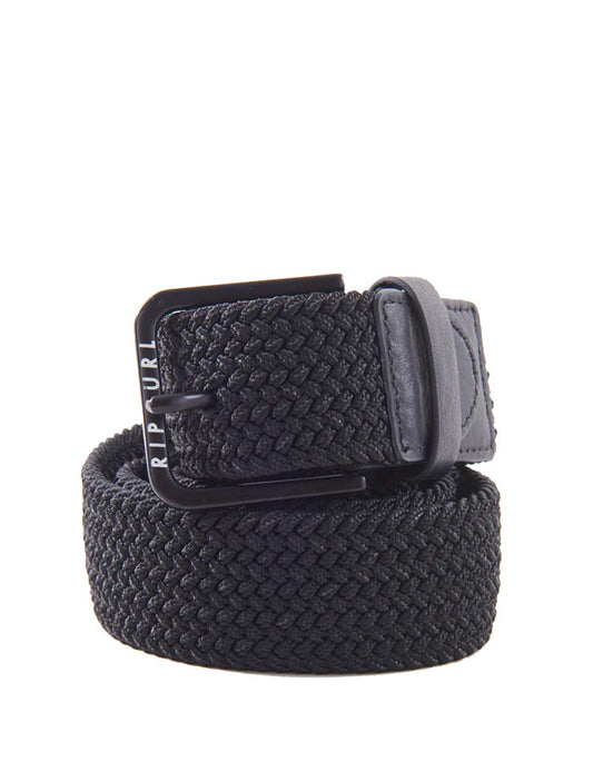 RIP CURL HOPE ROPE BELT BLACK