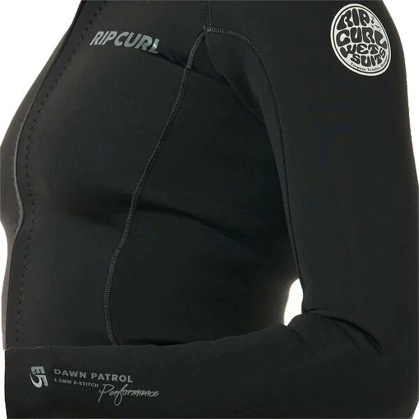 RIP CURL WOMEN DAWN PATROL LONG SLEEVE JACKET BLACK