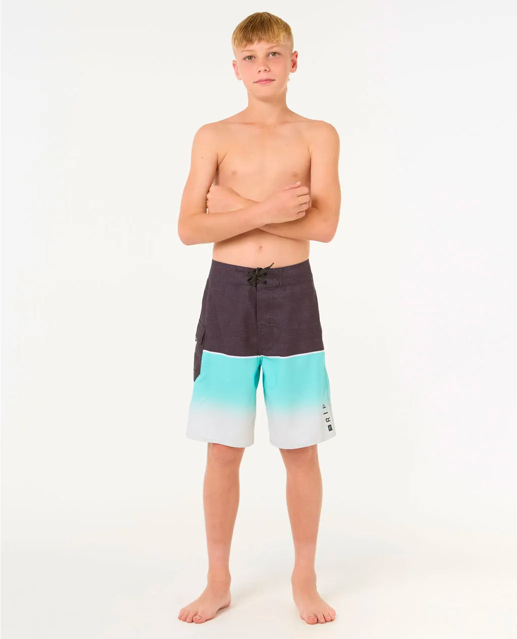 RIP CURL DAWN PATROL BOARDSHORTS BOY 24" BLUE LAGOON