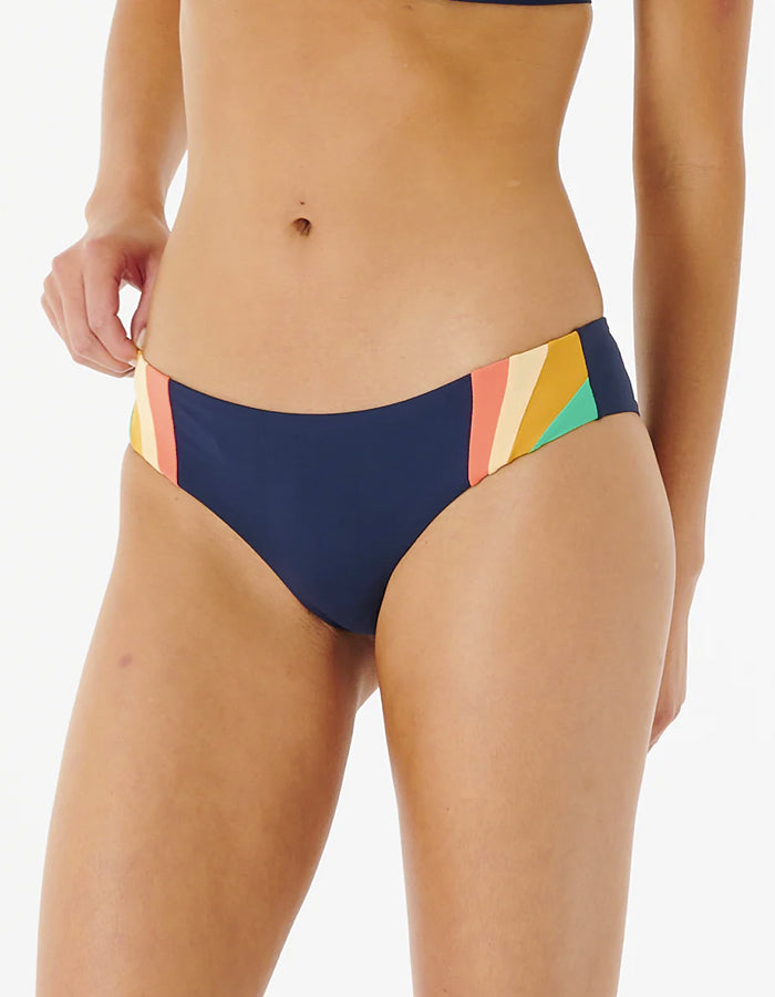 RIP CURL DAY BREAK MULTI MULTI CHEEKY BIKINI PANT