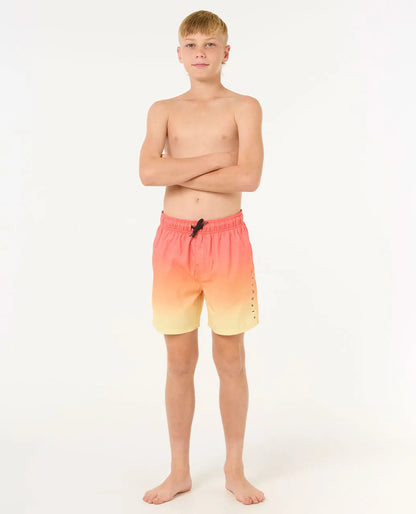 RIP CURL FADE VOLLEY BOY WATERMELON