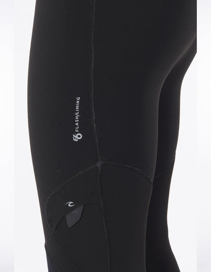 RIP CURL FLASHBOMB 6/4 CHEST ZIP HOODED WETSUIT XS (B GRADE)