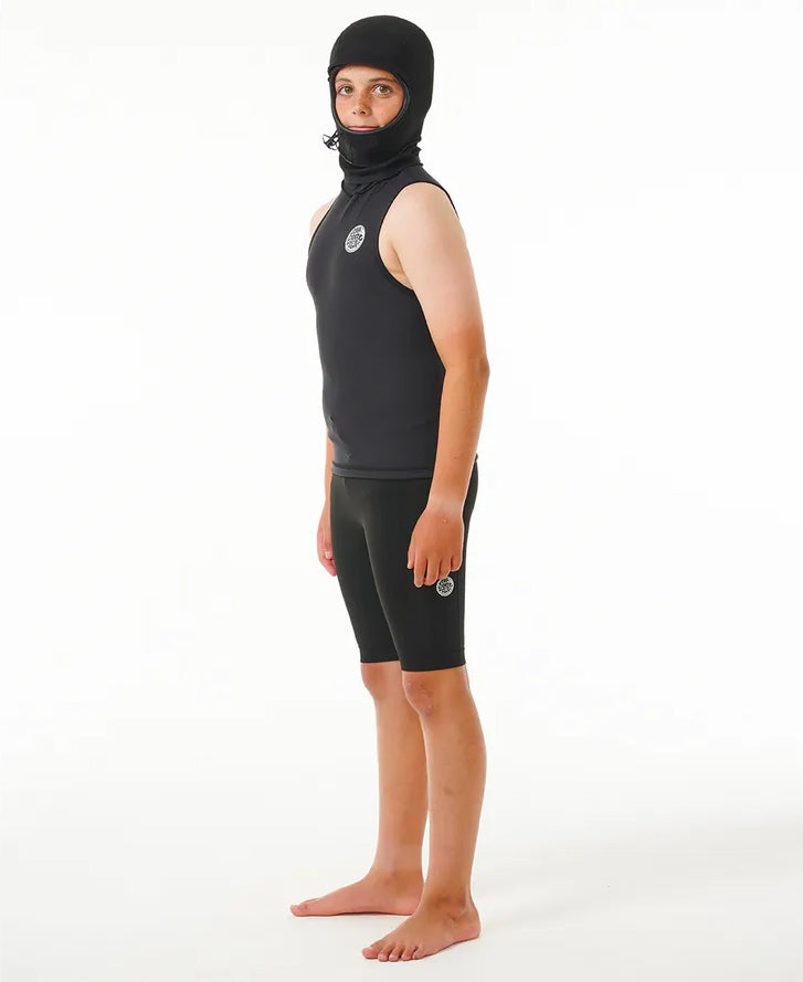 RIP CURL FLASHBOMB POLYPRO HOOD VEST 2MM KIDS