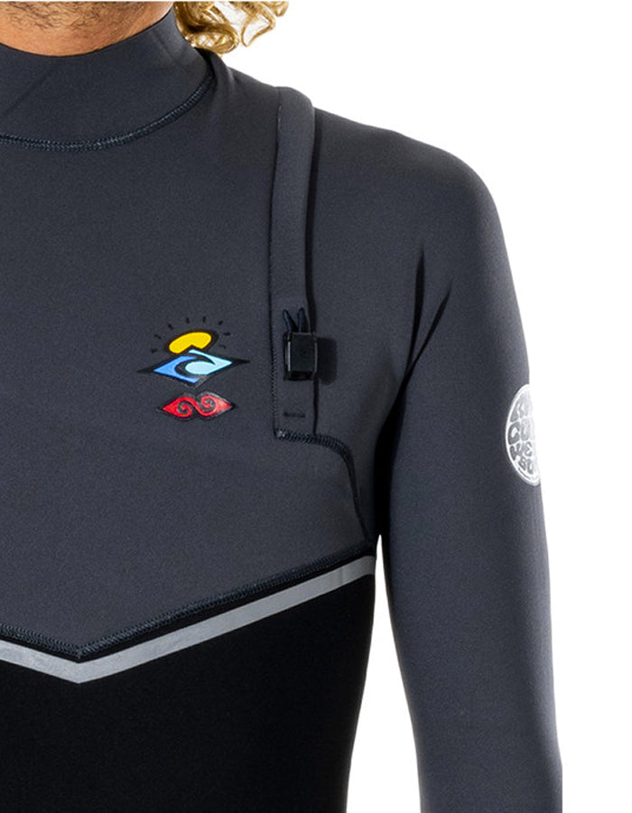 RIP CURL FLASHBOMB SEARCH 3/2 ZIP FREE
