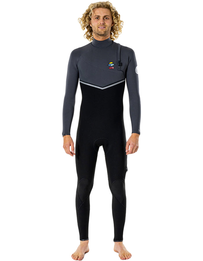 RIP CURL FLASHBOMB SEARCH 3/2 ZIP FREE