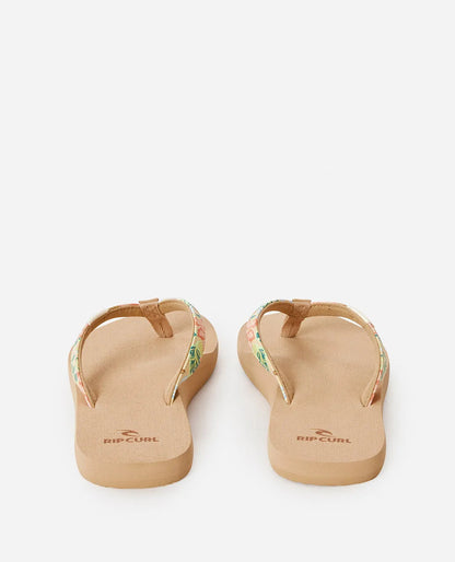 RIP CURL FREEDOM BLOOM OPEN TOE LIGHT ORANGE