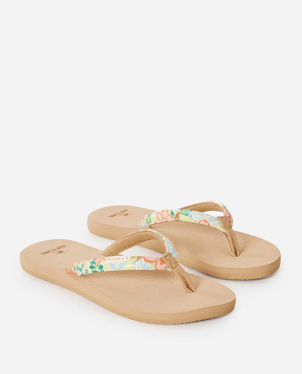 RIP CURL FREEDOM BLOOM OPEN TOE LIGHT ORANGE