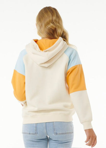 RIP CURL GALICIA FULL ZIP FLEECE BEIGE