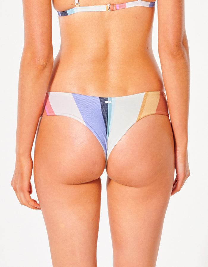 RIP CURL HEAT WAVE SKIMPY HIPSTER BIKINI PANT MULTI