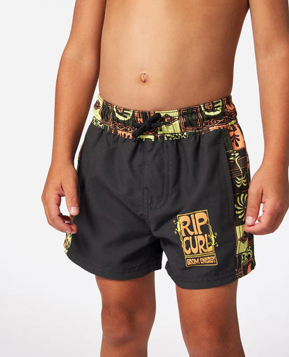 RIP CURL KEV ENERGY BLOCK VOLLEY SHORT BOY 1-8