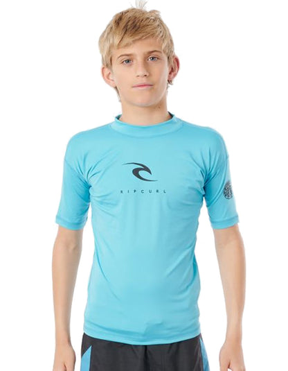 RIP CURL T-SHIRT BOYS CORP SHORT SLEEVE UV 50+