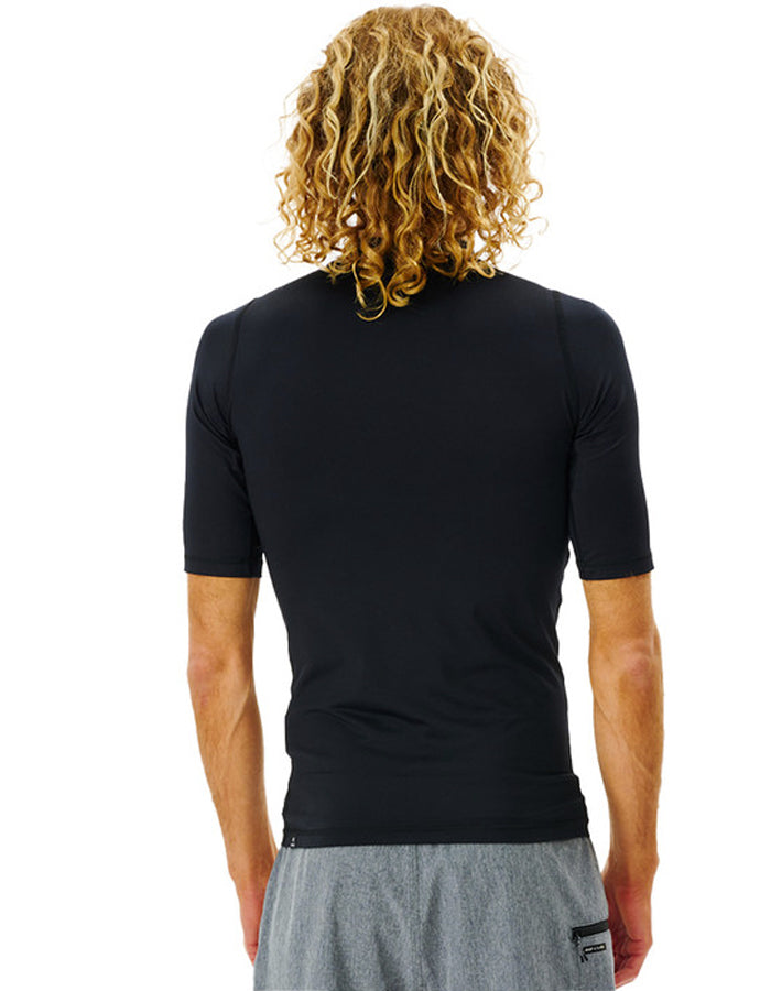 RIP CURL CORPS SHORT SLEEVE UV TEE BLACK
