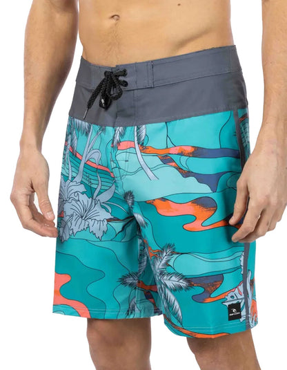 RIP CURL MIRAGE MASON BARREL KILLA 19" BOARDSHORT AQUA