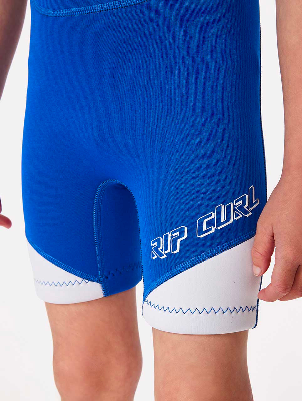 RIP CURL GROMS OMEGA 1.5MM BACK ZIP SPRINGSUIT BLUE
