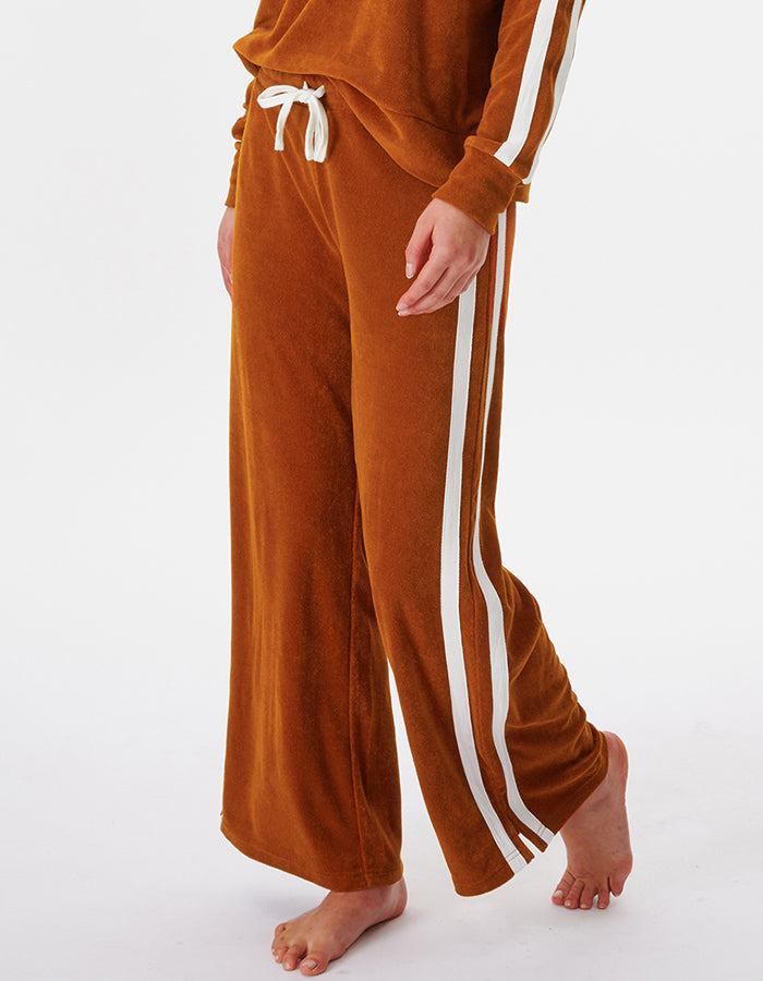 RIP CURL LOCAL TERRY PANT CINNAMON