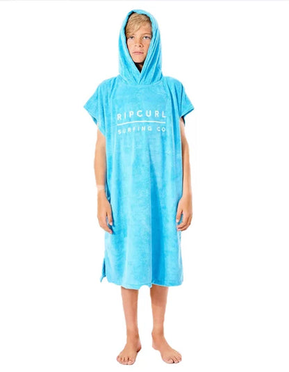 RIP CURL HOODED TOWEL BOY BLUE