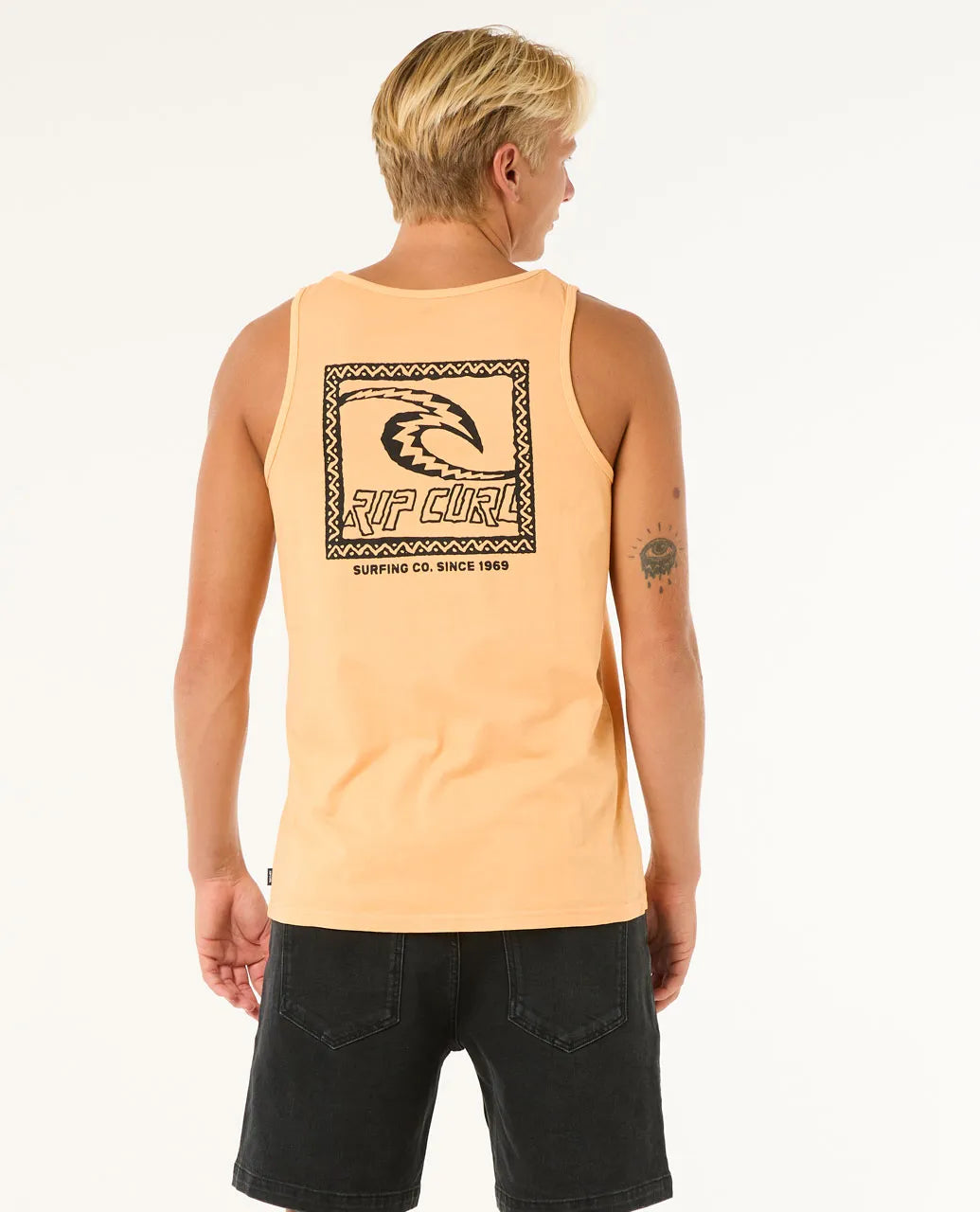 RIP CURL RAW ENERGY TRAD TANK MANDARIN