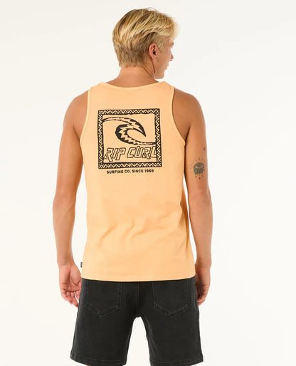 RIP CURL RAW ENERGY TRAD TANK MANDARIN