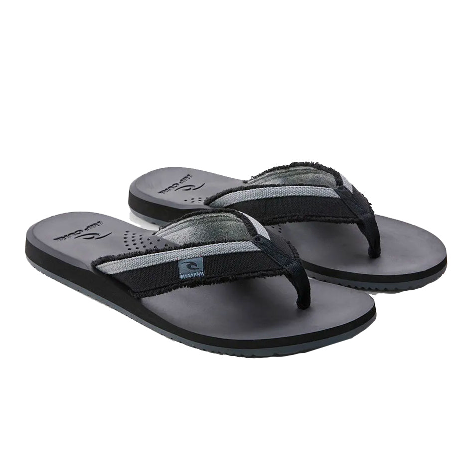RIP CURL REACTOR OPEN TOE SHOES BLACK