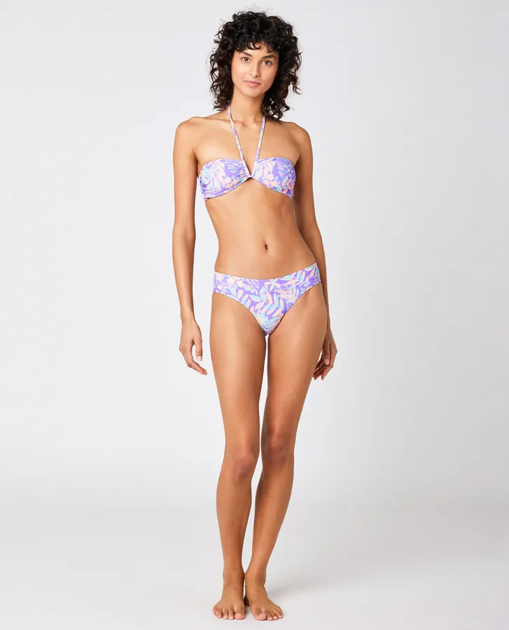 RIP CURL SLIP BIKINI BOTTOM PALM PARTY PURPLE