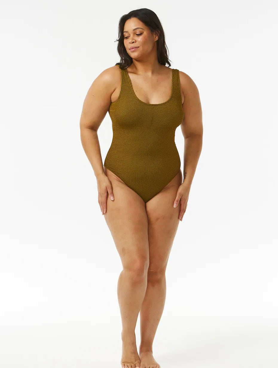 RIP CURL SUNSHINE ONE PIECE DARK OLIVE