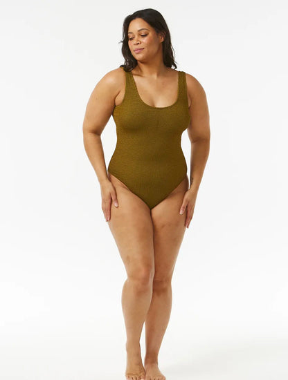 RIP CURL SUNSHINE ONE PIECE DARK OLIVE