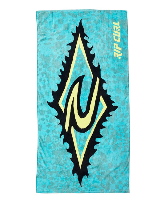 RIP CURL SUNSTASH BEACH TOWEL BLUE LAGOON