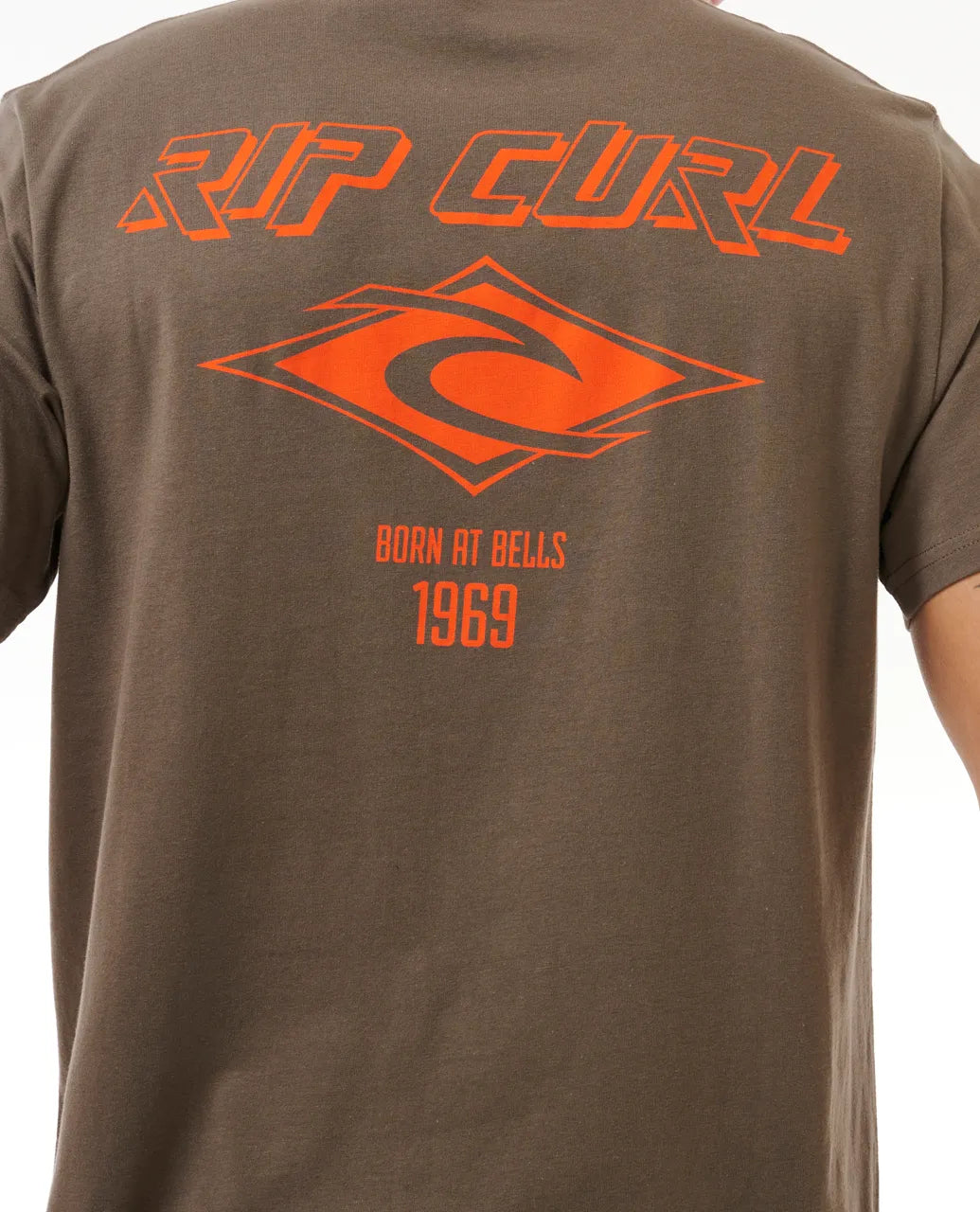 RIP CURL FADE OUT ICON TEE ROCK